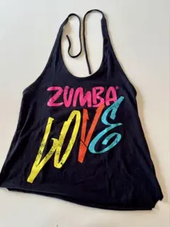 ZUMBA タンクトップ ブラック ☆XSサイズ