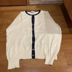 LE SOUK HOLIDAY バイカラーカーディガン