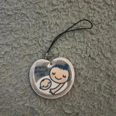 マタニティマーク キーホルダー ストラップ おなかに赤ちゃんがいます