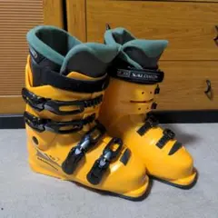 SALOMON スキー用ブーツ 4.0 女性用 イエロー　25.5cm