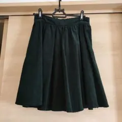 [最終値下げ]OLIVE des OLIVE フレアスカート ダークグリーン