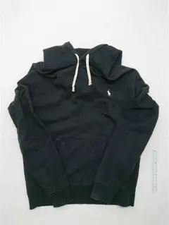◎ポロ ラルフローレン プルオーバーパーカー ブラック系 メンズ M