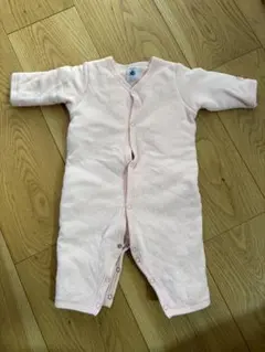 PETIT BATEAU ロンパース 60cm ピンクのサムネイル