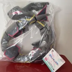 ポケモン一番くじ　A賞　黒いレックウザ抱きぬいぐるみ