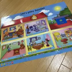 DWEのペンでタッチする家の間取りカードシール レッツプレイハウス