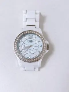 【美品】FOSSIL ホワイト セラミック 腕時計のサムネイル