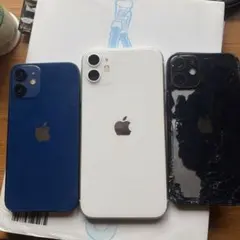 iPhone11、12mini2台