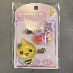 しずくちゃんPOP UPボンボンドロップ前髪クリップ2個セット