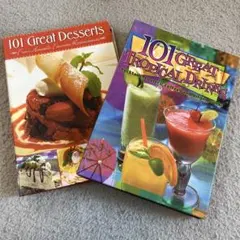 101 Great Desserts & Tropical Drinks 洋書