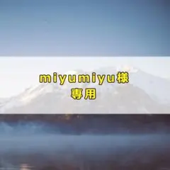 miyumiyu様専用ページ