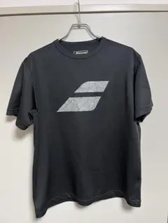 Babolat XL 黒 Tシャツ ロゴプリント