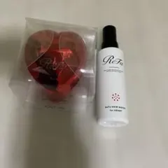 リファハートブラシとヘアウォーター