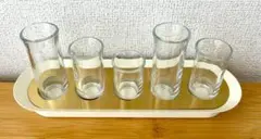 イケア ガラス試験管花瓶セット 一輪挿し　VATTENKRASSE