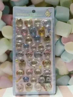 正規品　ボンボンドロップシール　ちいかわ『みんなポーズ』