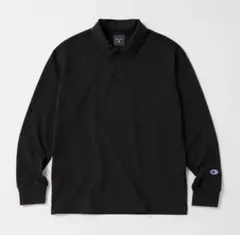 チャンピオン ブラックエディション ロングスリーブポロシャツベーシック