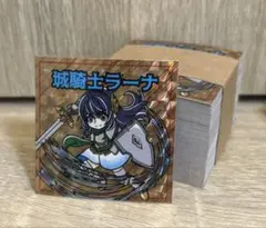 オリジナルシール　城騎士ラーナ 角ホロ1枚