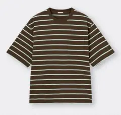オーバーサイズT 5分袖 [ボーダー]