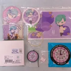 うたプリ 美風藍 まとめ売り グラス 缶バッジ うたの☆プリンスさまっ♪