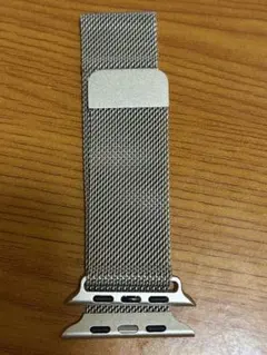Apple Watch用 ミラネーゼループ バンド シルバー