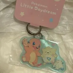 キーホルダー Little Daydream ヒトカゲ トゲピー　ポケセン