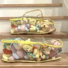 【タグ付き】くまのプーさん ぬいぐるみ10体セット