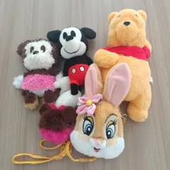 ディズニー ぬいぐるみ 8体セット - メルカリ