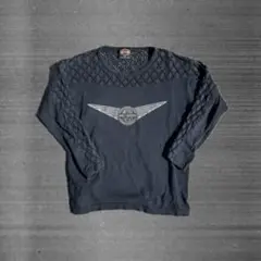 90s HARLEY-DAVIDSONロングTシャツ y2k