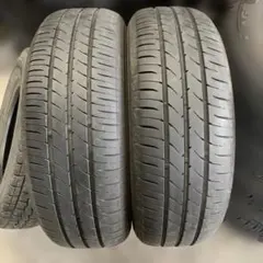 中古タイヤ2本セット！バリ溝！195/60R15 TOYO ナノエナジー3+①