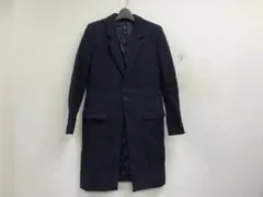 ジョンローレンスサリバンチェスターフィールドコート8紺A405