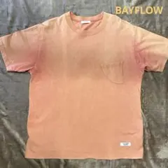 【美品】BAYFLOW ビンテージ加工 変形ポケットTシャツ シングルステッチのサムネイル