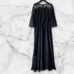 troisiemeChaco ロング ワンピース ドレス オケージョン 結婚式M