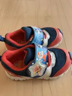 アンパンマン キッズシューズ 15.0 EE ネイビー/レッド