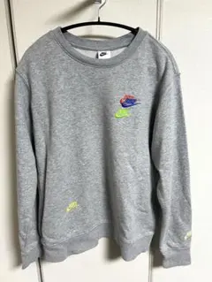 Nike スウェット トレーナー 刺繍ロゴ グレー ナイキ