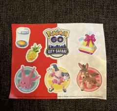 Pokémon GO City Safari ステッカー
