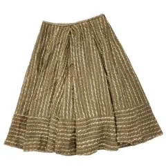 美品 Sybilla 膝下丈スカート レディース L