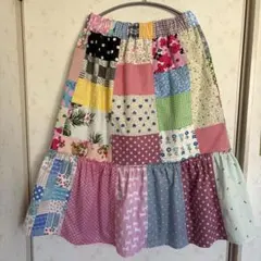 イ*ゴ様 apolina Patchwork Wendy Midi Skirt - メルカリ