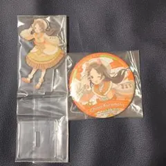 一番くじ学マス アクスタ 缶バッジ 倉本千奈