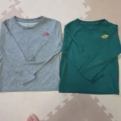 THE NORTH FACE 長袖カットソー 120cm 2枚セット　薄手