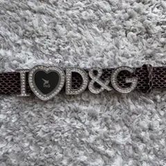 D&G I ♥ D&G ブレスレット　y2k 韓国