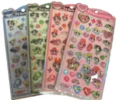 パワパフ うるちゅるシール 4セット 正規品