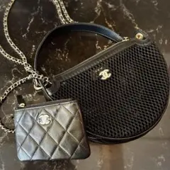 ⭐︎Chiii様専用。新品⭐︎未使用⭐︎CHANEL メッシュ ショルダーバッグ