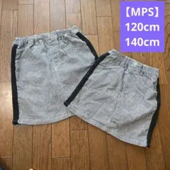 МPS　グレンチェックスカート　インナーパンツ付き　120　140
