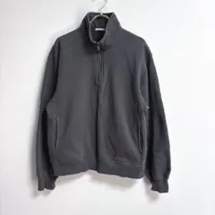 ✨人気✨ UNIQLO XS スウェット ハーフジップ プルオーバー 裏起毛