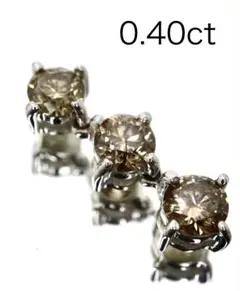 0.40ct 天然ダイアモンドネックレストップ
