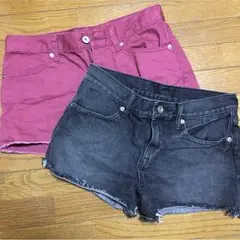 ショートパンツ2枚セット