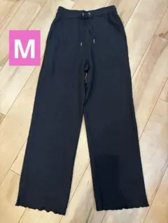 ワイドパンツ　レディース　Mサイズ　ブラック