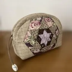 ハンドメイド パッチワーク ポーチ