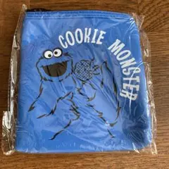 ASOKOセサミストリート クッキーモンスター ポーチ 新品