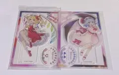 東方project フラン レミリア ミニキャラ ハンドタオル ③CT102 - メルカリ