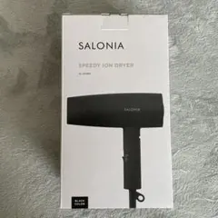 SALONIA スピーディーアイオンドライヤー SL-013BK ブラック